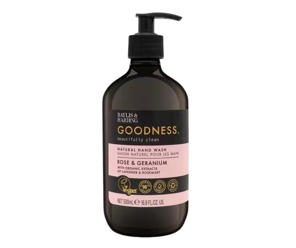 Baylis & Harding Goodness Rose and Geranium Hand Wash 500 ml