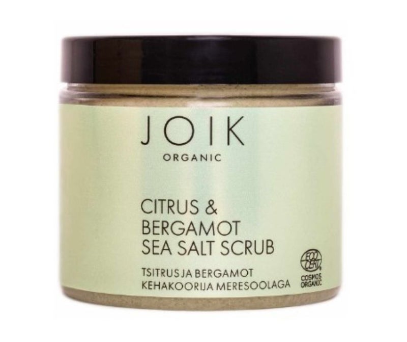 Joik Organic Citrus & Bergamot Sea Salt Scrub 240 g