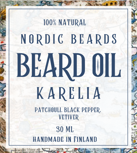 Nordic Beards Beard Oil Karelia 30 ml