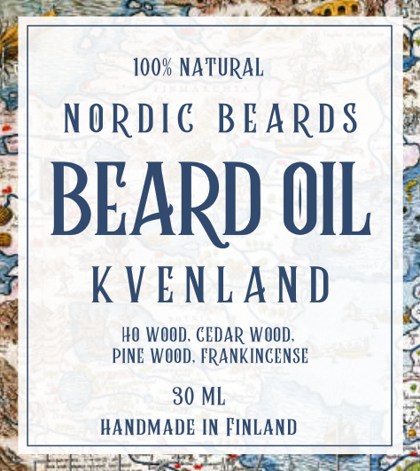 Nordic Beards Beard Oil Kvenland 30 ml