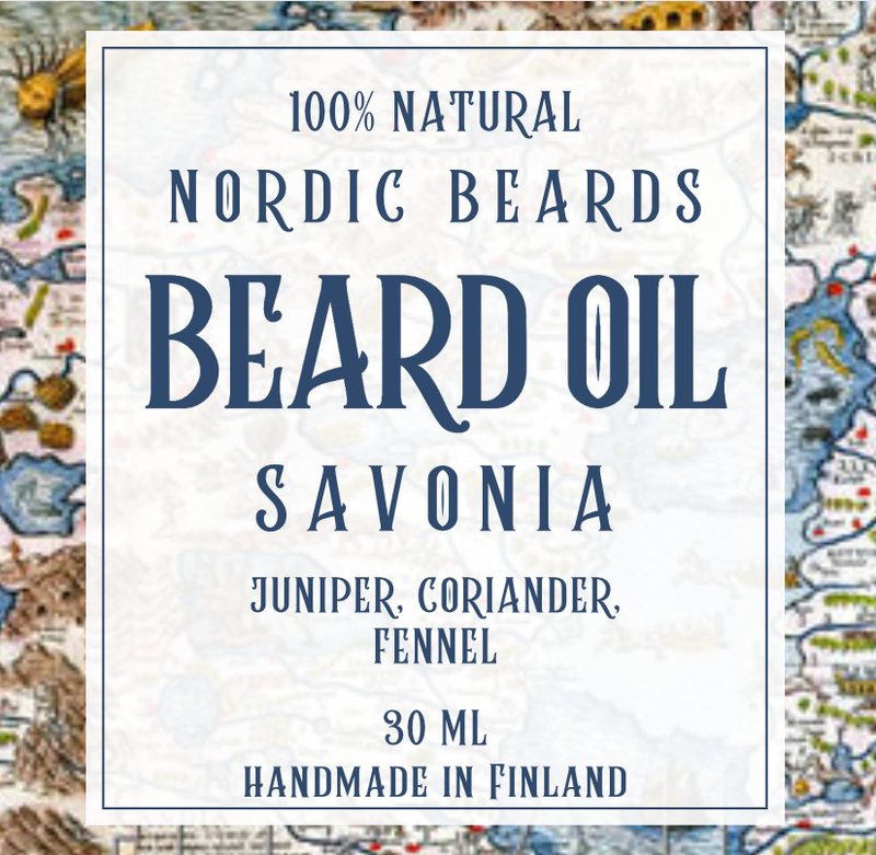 Nordic Beards Beard Oil Savonia 30ml